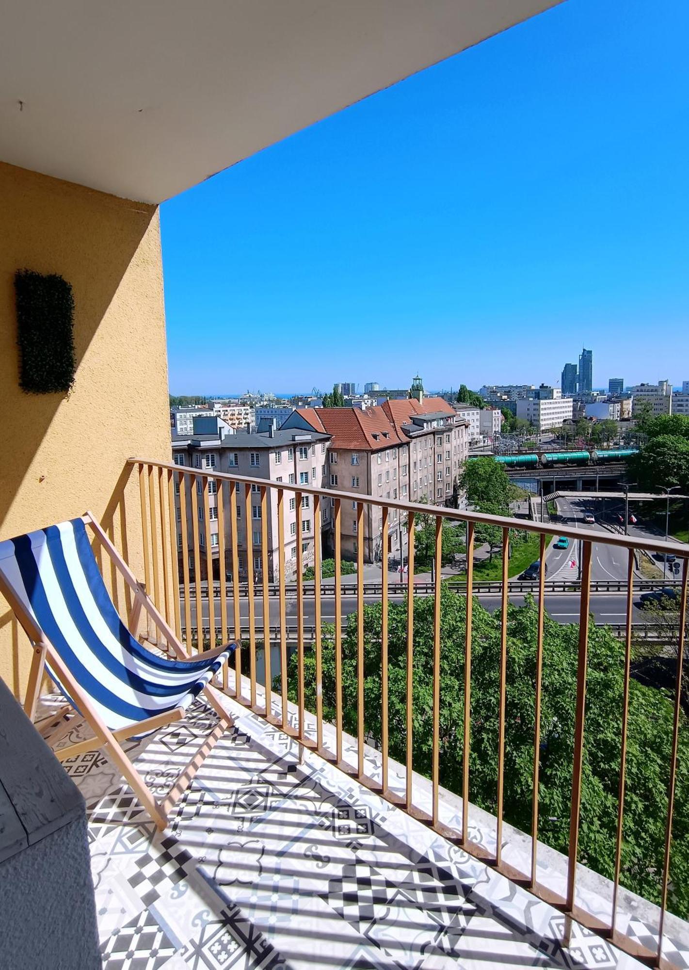 Sea View Mieszknie Na Wynajem Gdynia Z Widokiem Na Morze Dworzec Centrum Buitenkant foto